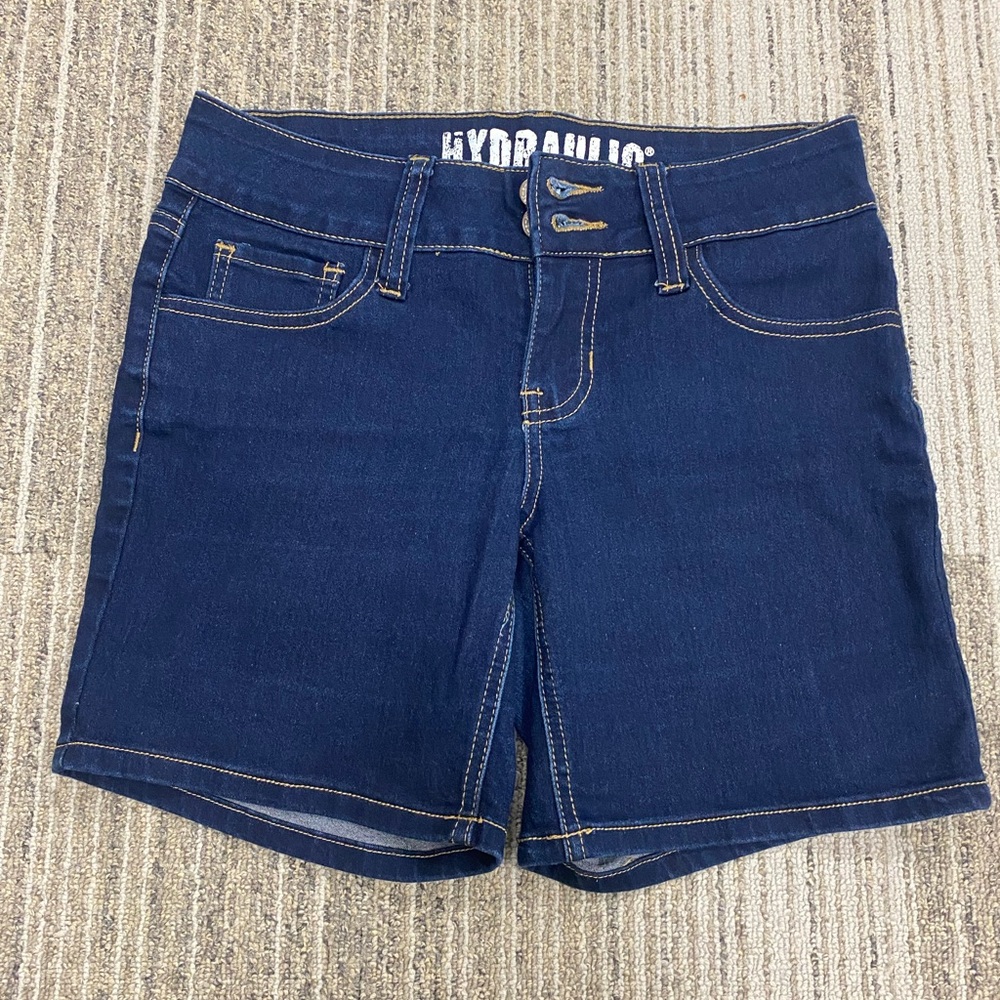 Hydraulic Women's Dark Blue Jean Shorts